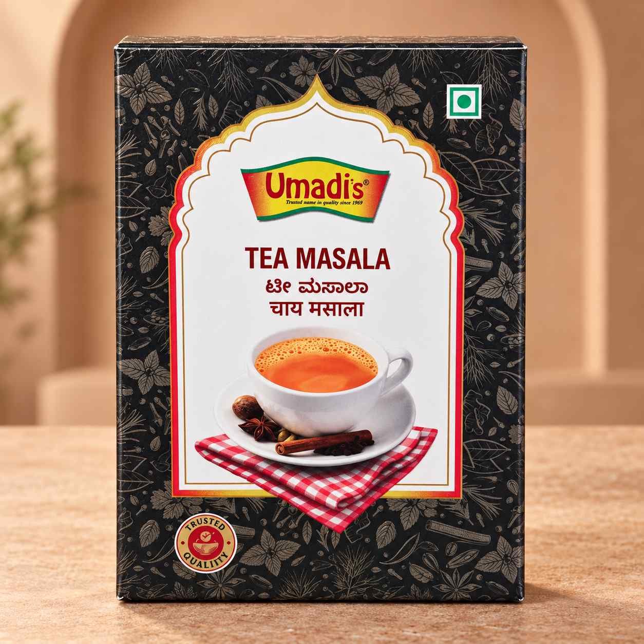 Umadi’s Tea Masala – Aromatic Indian Spice Blend for Chai | No Artificial Colours or Added Preservatives | Vegetarian